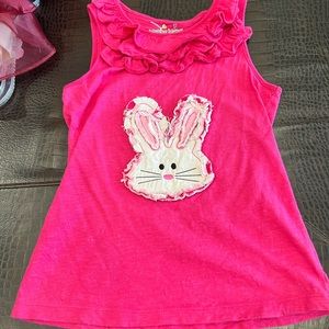 Jumping Beans Easter Themed Tank, girls size 7